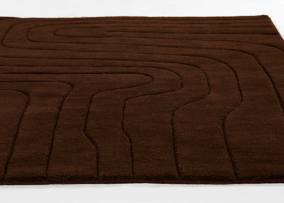 Momeni Canyon CYN-1 Brown Rug