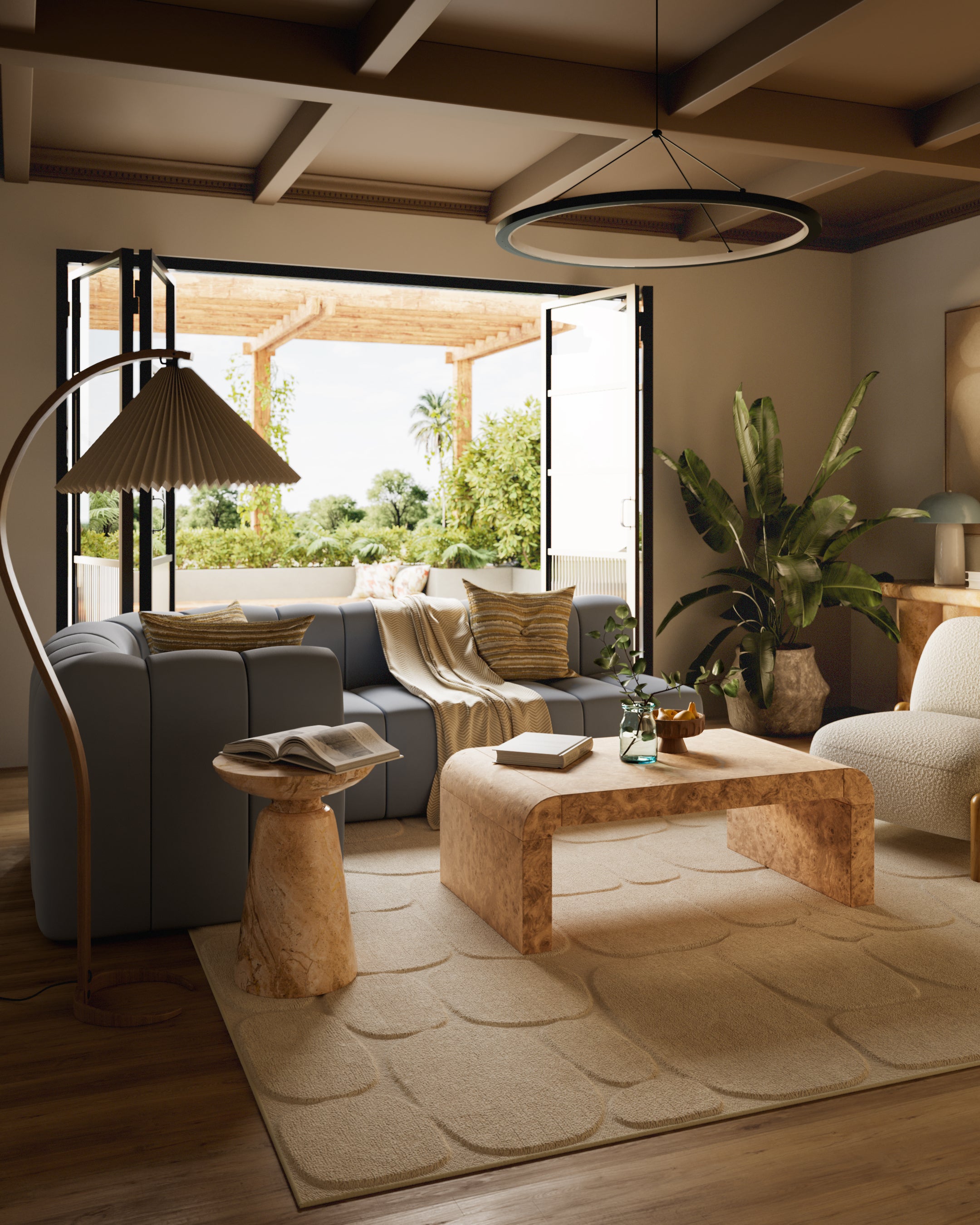 Momeni Canyon CYN-2 Ivory Rug