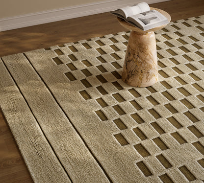 Momeni Canyon CYN-3 Green Rug