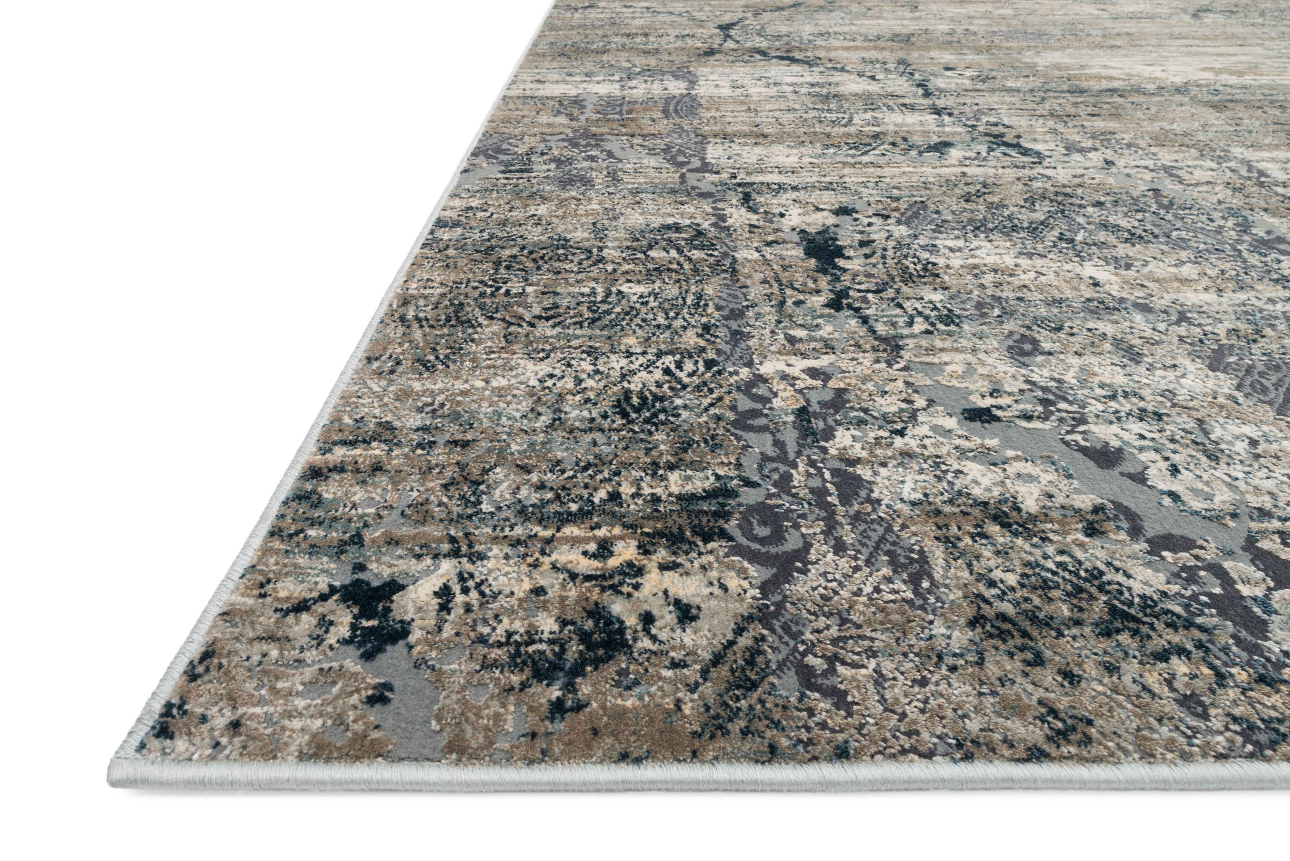 Loloi Cascade CAS-01 Taupe / Blue Area Rug