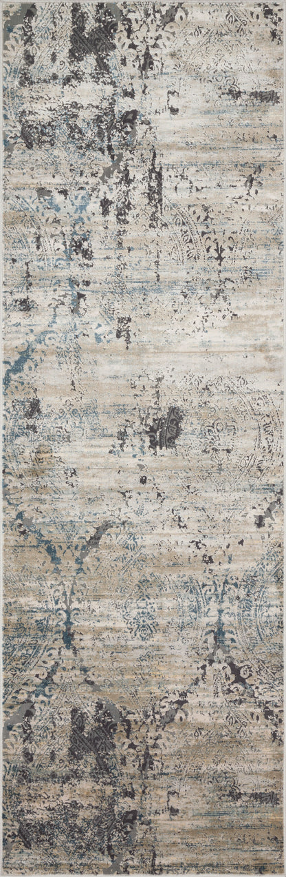Loloi Cascade CAS-01 Taupe / Blue Area Rug