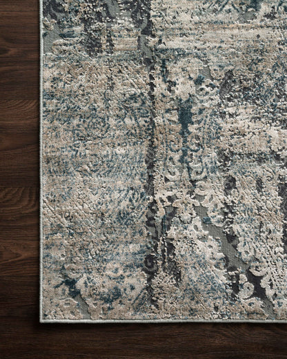 Loloi Cascade CAS-01 Taupe / Blue Area Rug