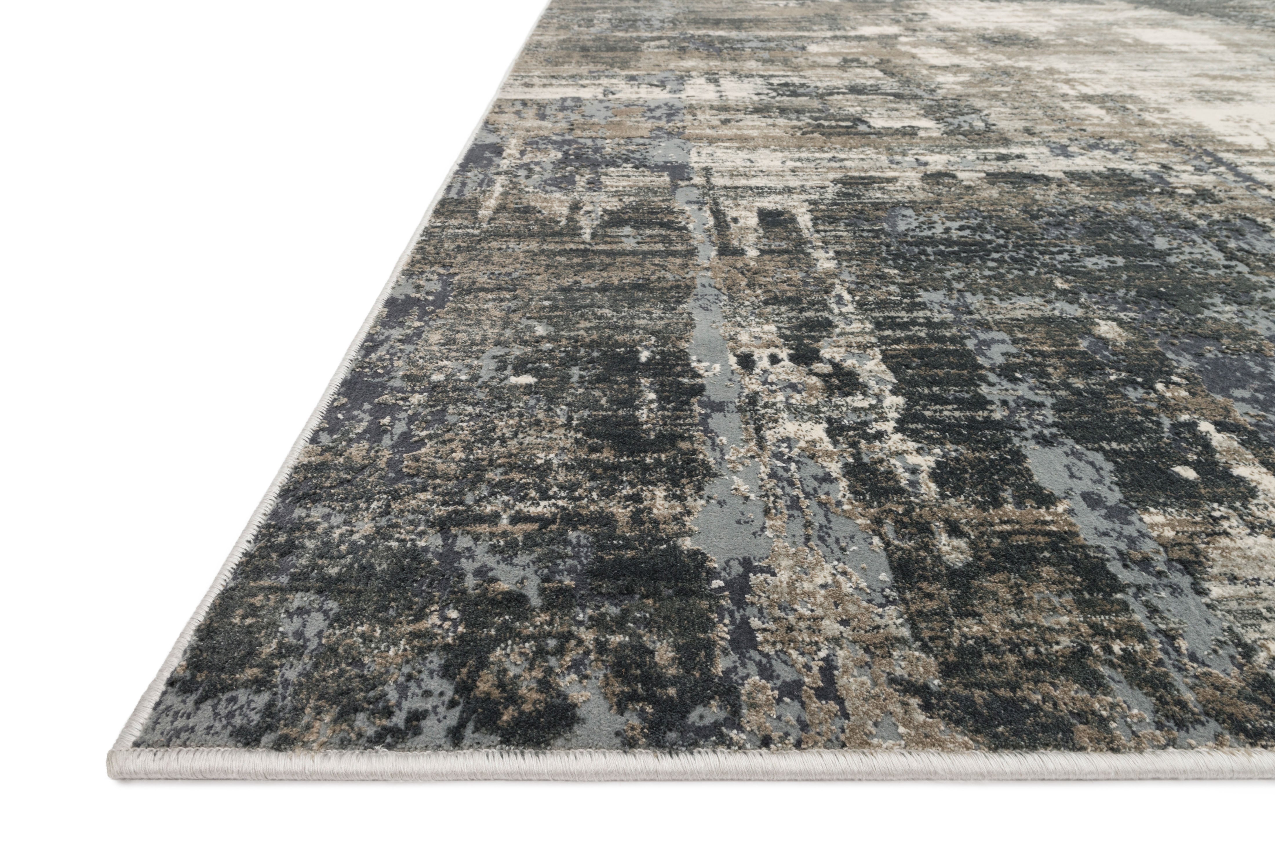 Loloi Cascade CAS-03 Ivory / Charcoal Area Rug