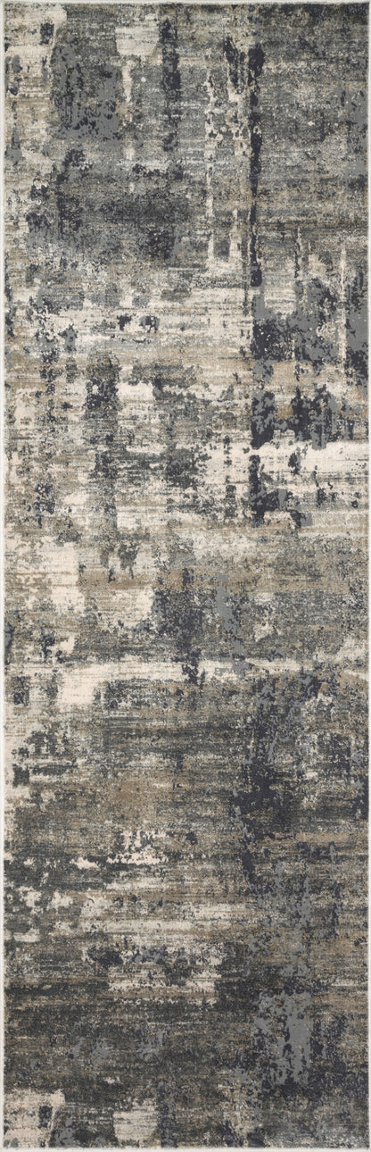 Loloi Cascade CAS-03 Ivory / Charcoal Area Rug