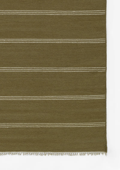 Pure Salt Caseres CES-1 Green Hand Tufted Area Rug by Momeni