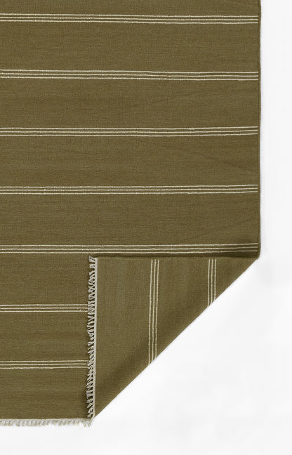 Pure Salt Caseres CES-1 Green Hand Tufted Area Rug by Momeni