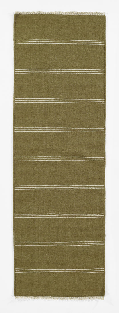 Pure Salt Caseres CES-1 Green Hand Tufted Area Rug by Momeni