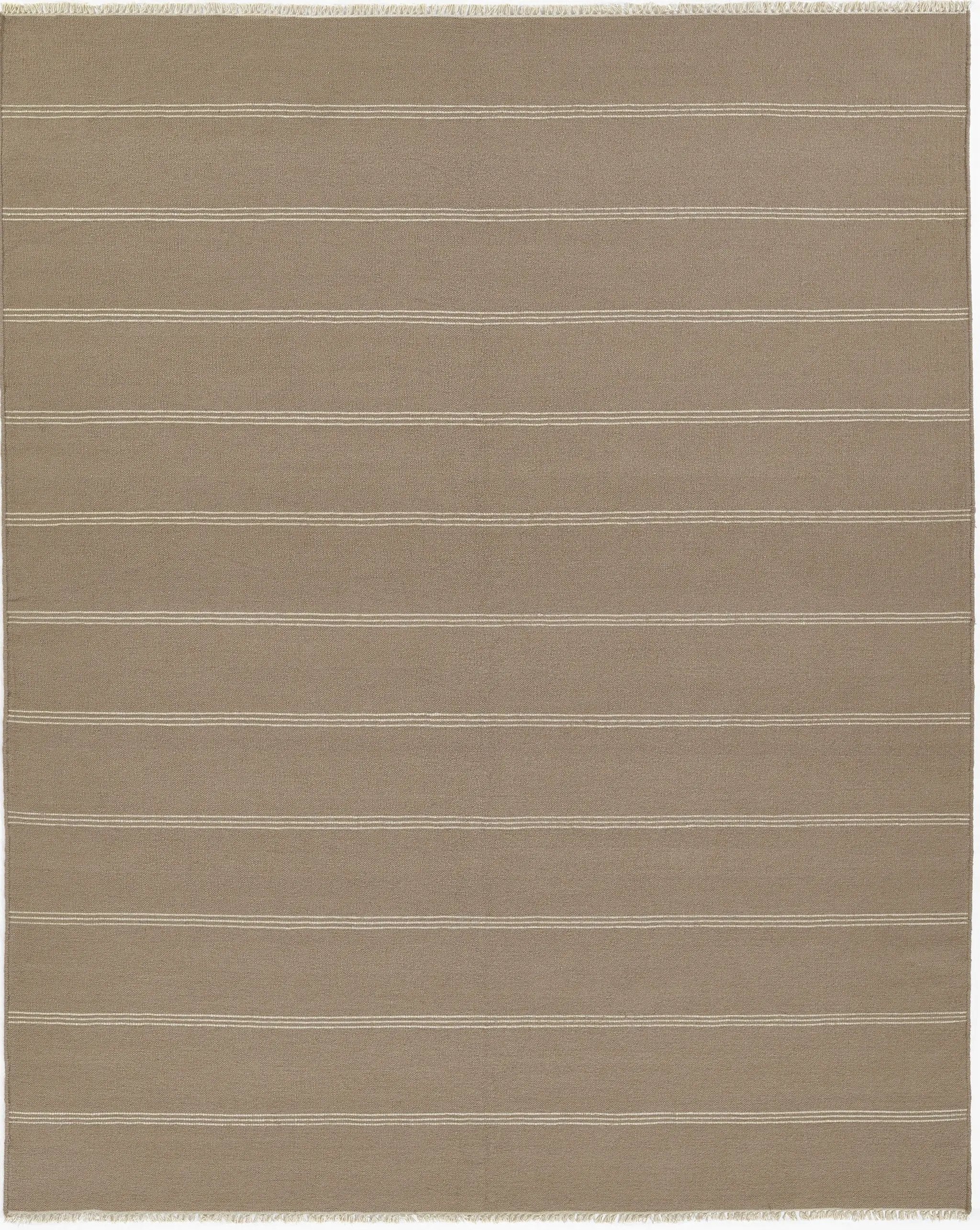 Caseres CES-1(Stripe) Mauve Area Rug by Pure Salt by Momeni