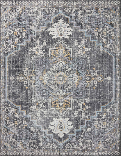 Loloi Cassandra CSN-02 Charcoal / Gold Area Rug
