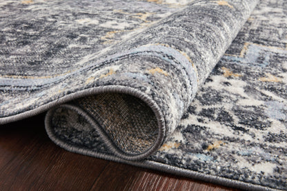 Loloi Cassandra CSN-02 Charcoal / Gold Area Rug