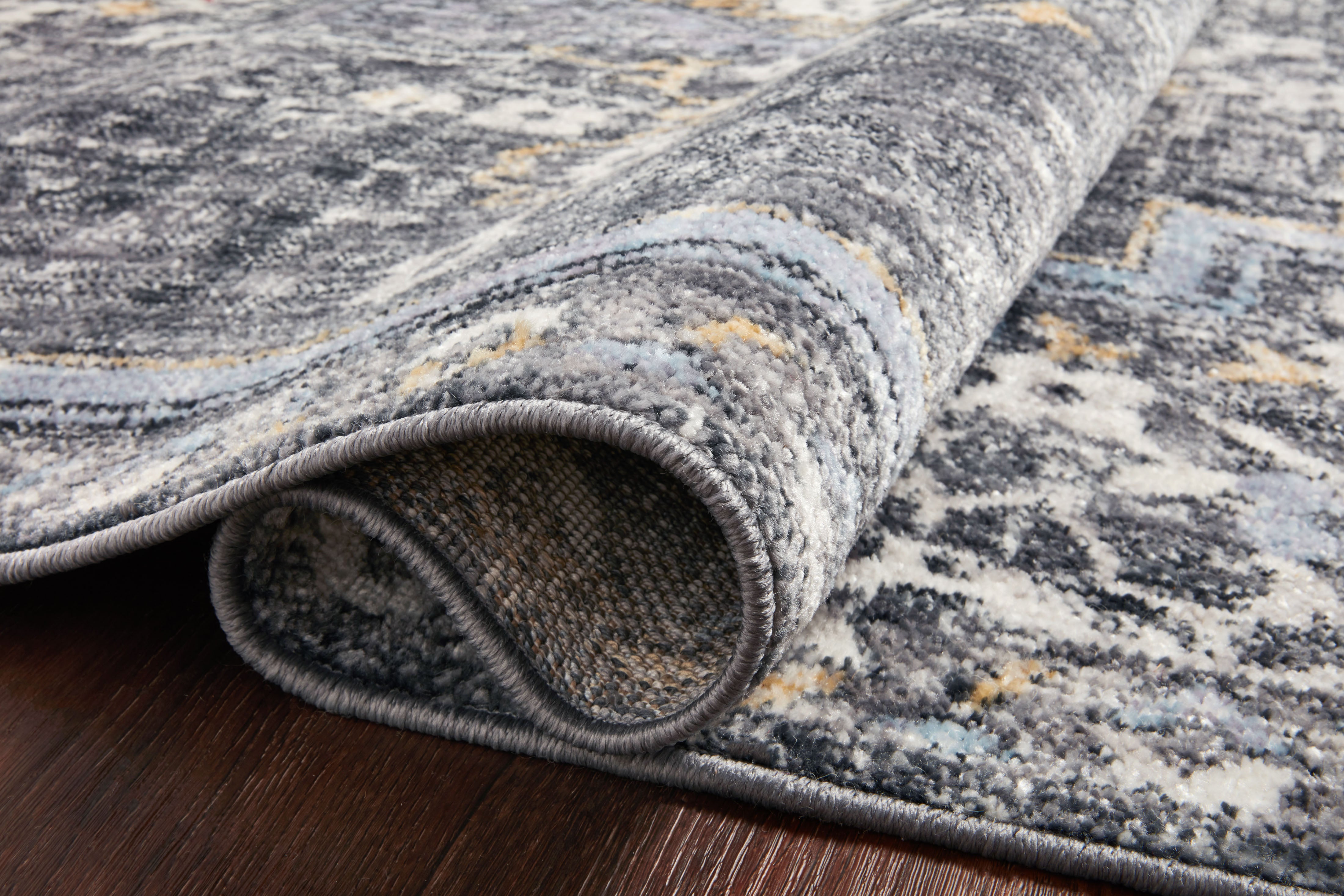 Loloi Cassandra CSN-02 Charcoal / Gold Area Rug