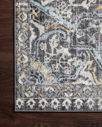 Loloi Cassandra CSN-02 Charcoal / Gold Area Rug