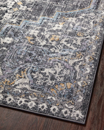 Loloi Cassandra CSN-02 Charcoal / Gold Area Rug