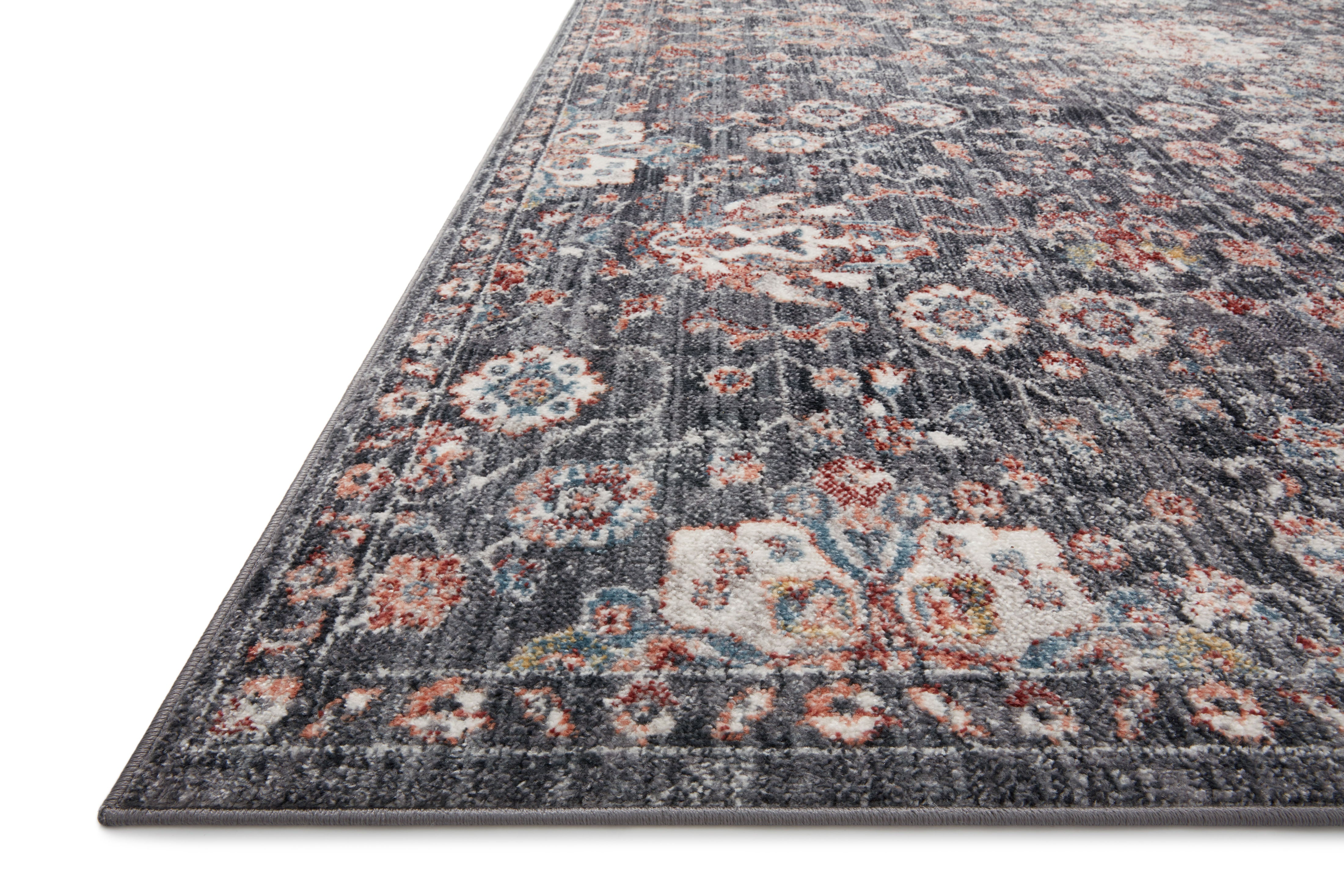 Loloi Cassandra CSN-03 Charcoal / Rust Area Rug