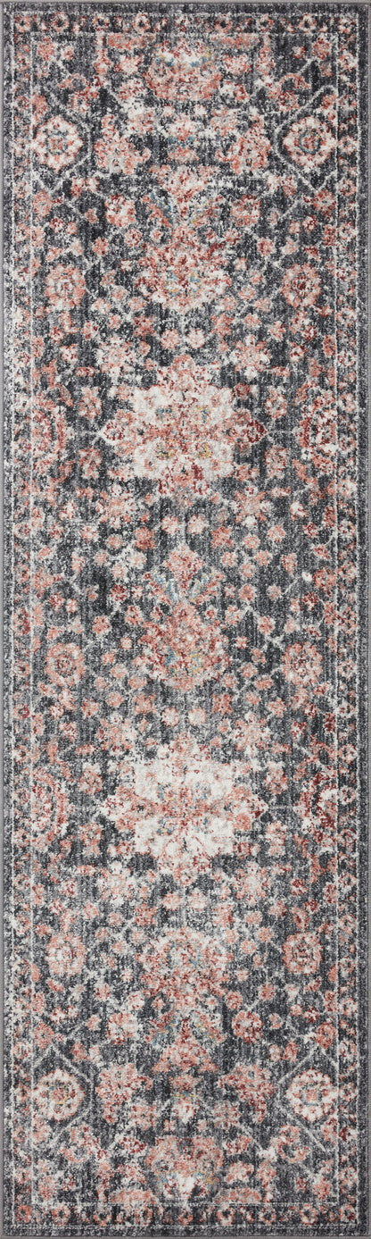 Loloi Cassandra CSN-03 Charcoal / Rust Area Rug