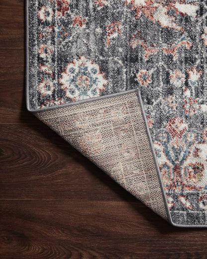 Loloi Cassandra CSN-03 Charcoal / Rust Area Rug