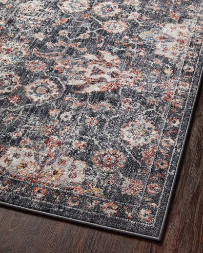 Loloi Cassandra CSN-03 Charcoal / Rust Area Rug