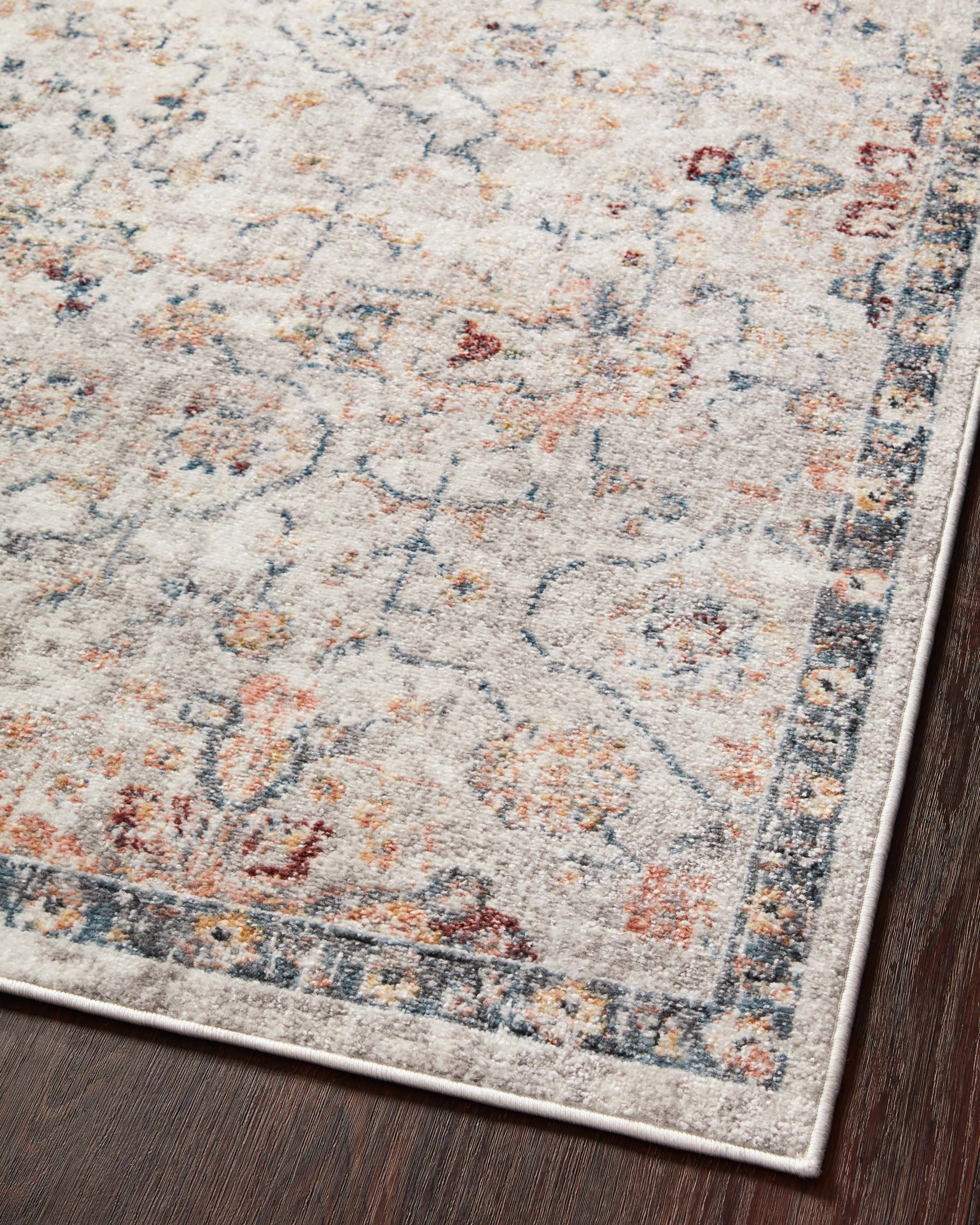 Loloi Cassandra CSN-03 Dove / Navy Area Rug