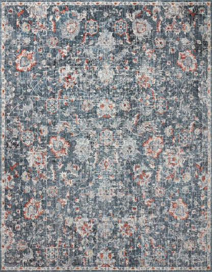 Loloi Cassandra CSN-04 Blue / Rust Area Rug