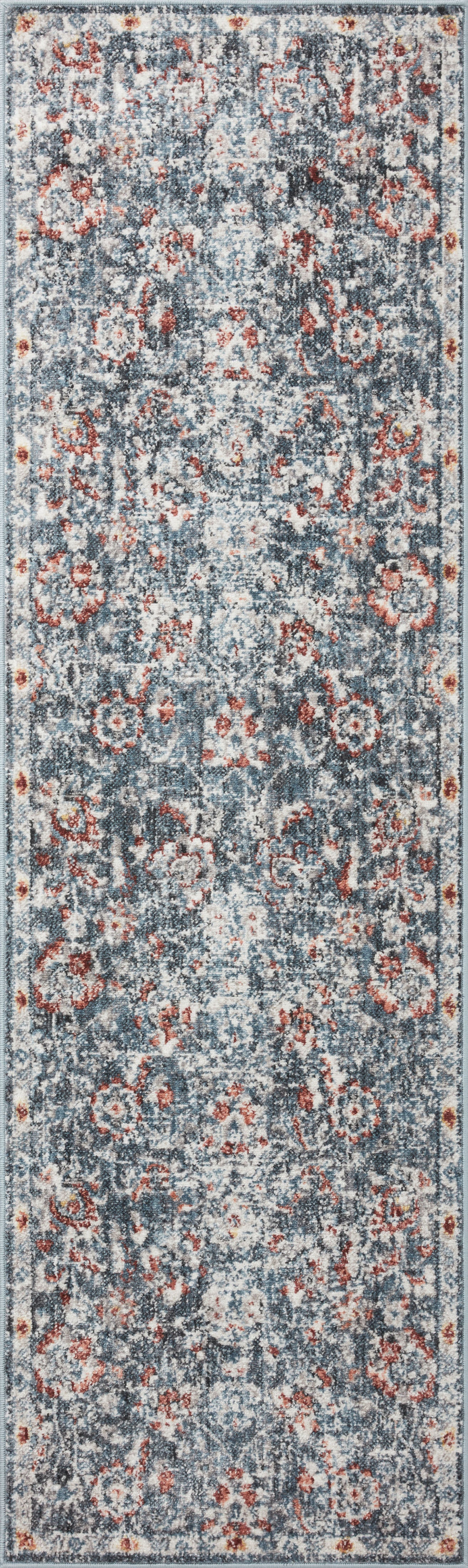 Loloi Cassandra CSN-04 Blue / Rust Area Rug