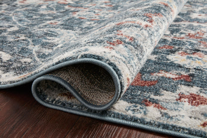 Loloi Cassandra CSN-04 Blue / Rust Area Rug