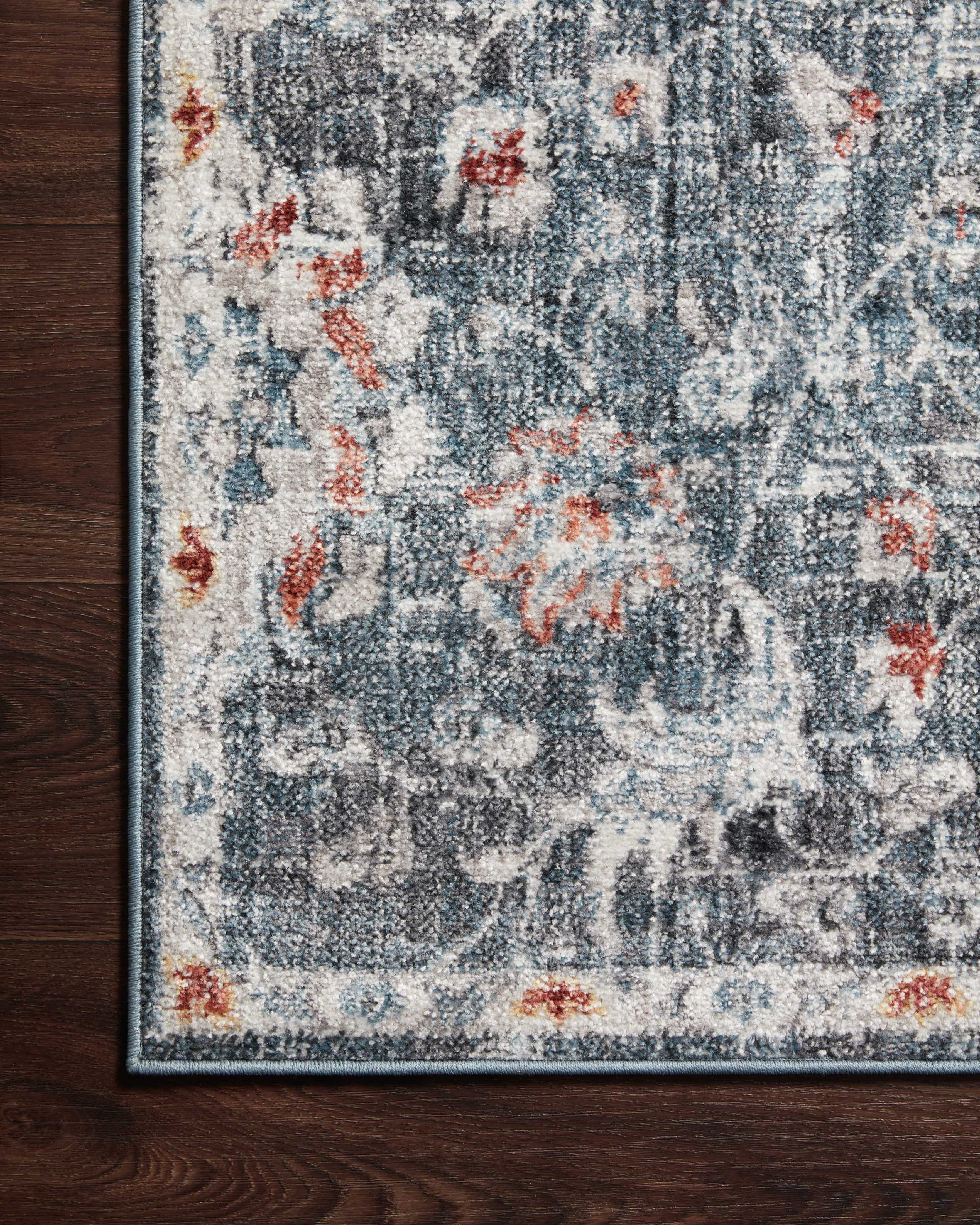 Loloi Cassandra CSN-04 Blue / Rust Area Rug