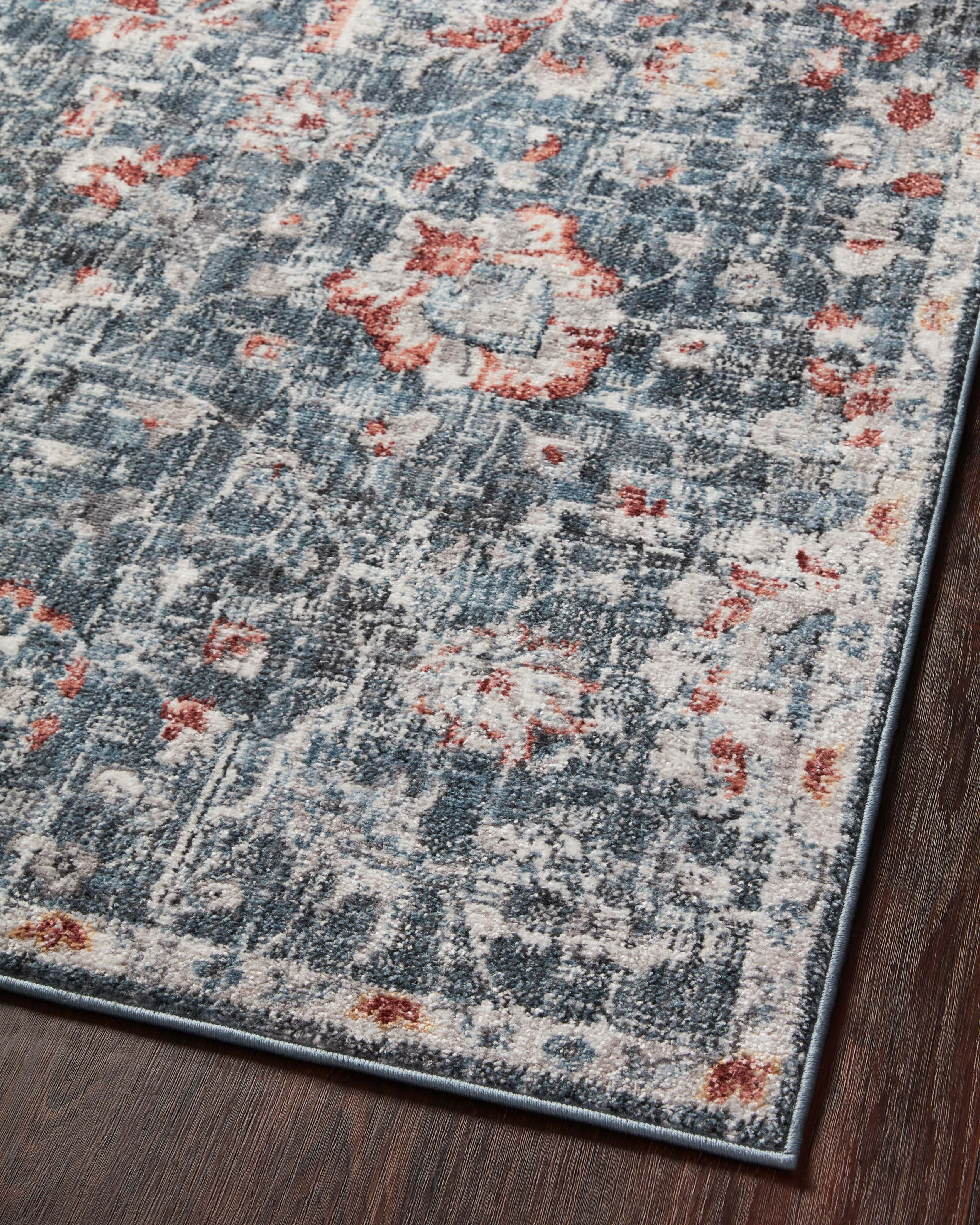 Loloi Cassandra CSN-04 Blue / Rust Area Rug