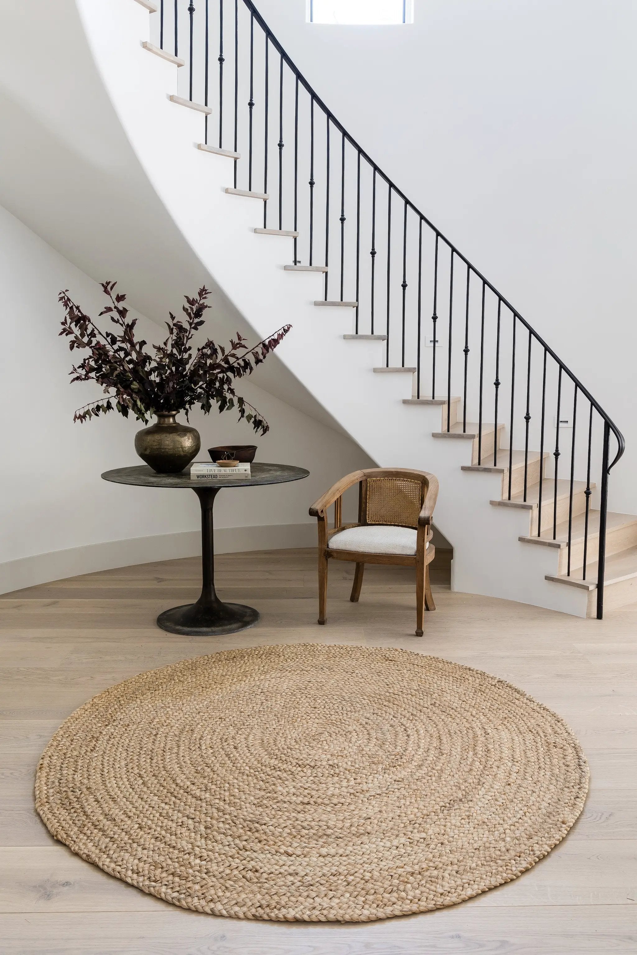 Cassis CIS-1 (Braid) Natural Area Rug by Pure Salt by Momeni