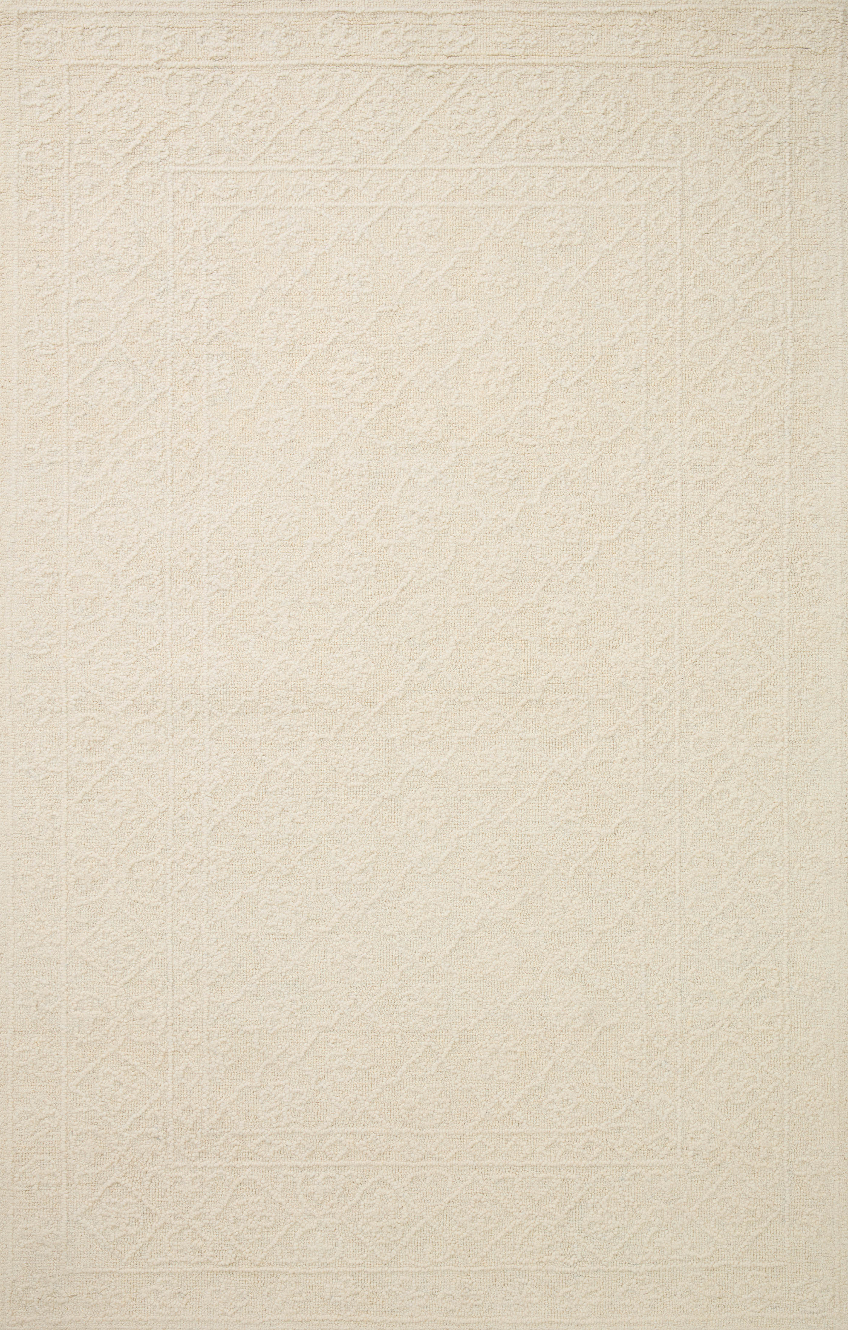 Loloi Cecelia CEC-01 Ivory / Ivory Area Rug