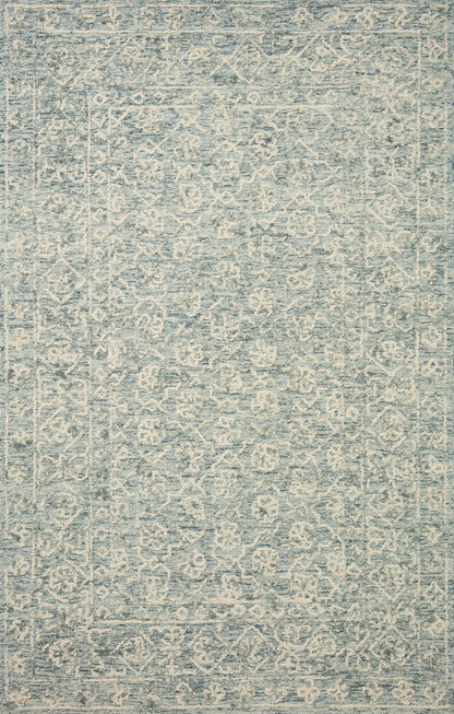 Loloi Cecelia CEC-01 Ocean / Ivory Area Rug