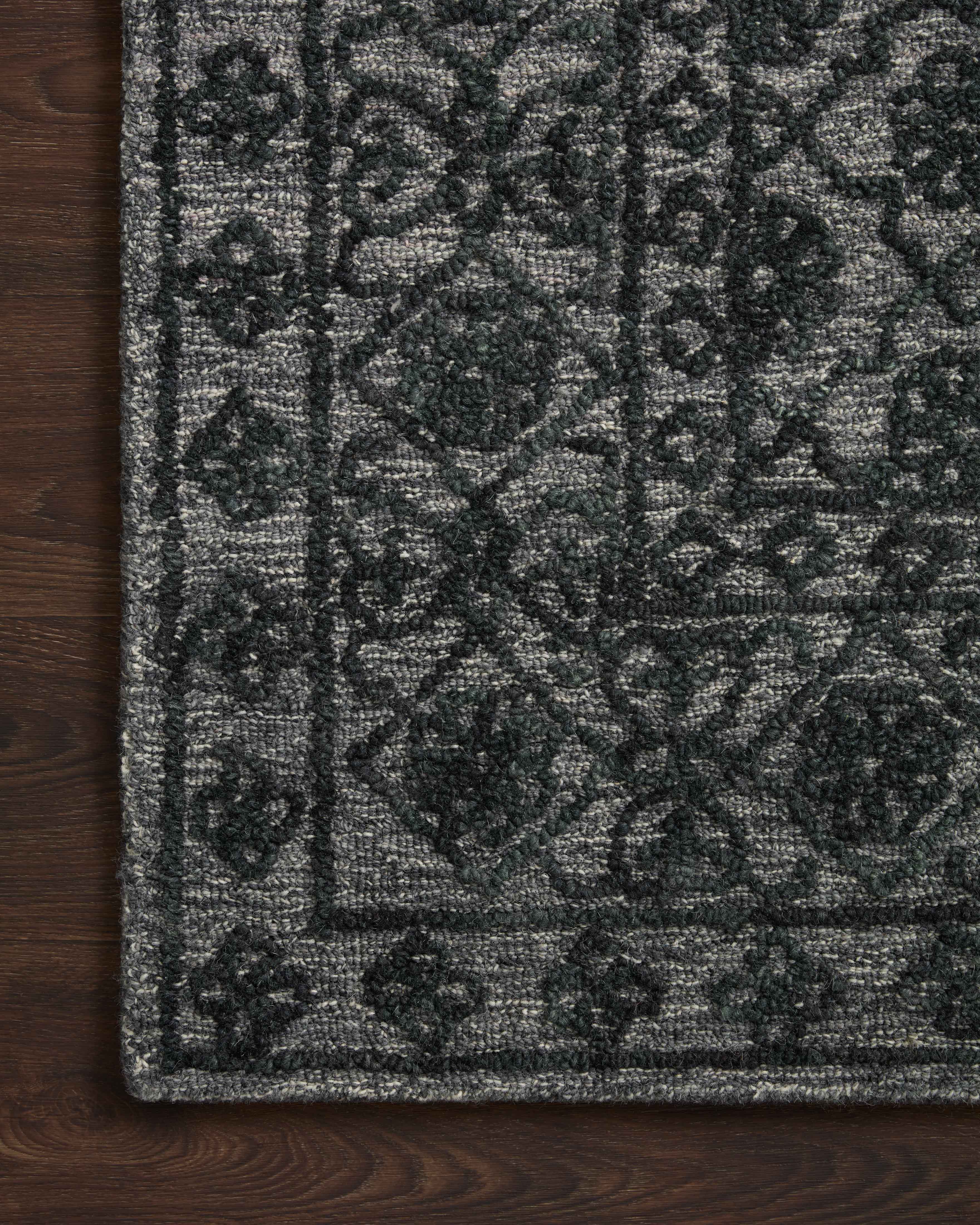 Loloi Cecelia CEC-01 Smoke / Dk. Grey Area Rug