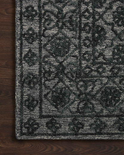 Loloi Cecelia CEC-01 Smoke / Dk. Grey Area Rug