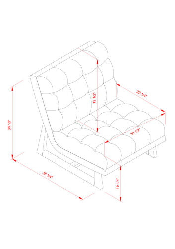 LIVABLISS Cedron CED-001 Accent Chair