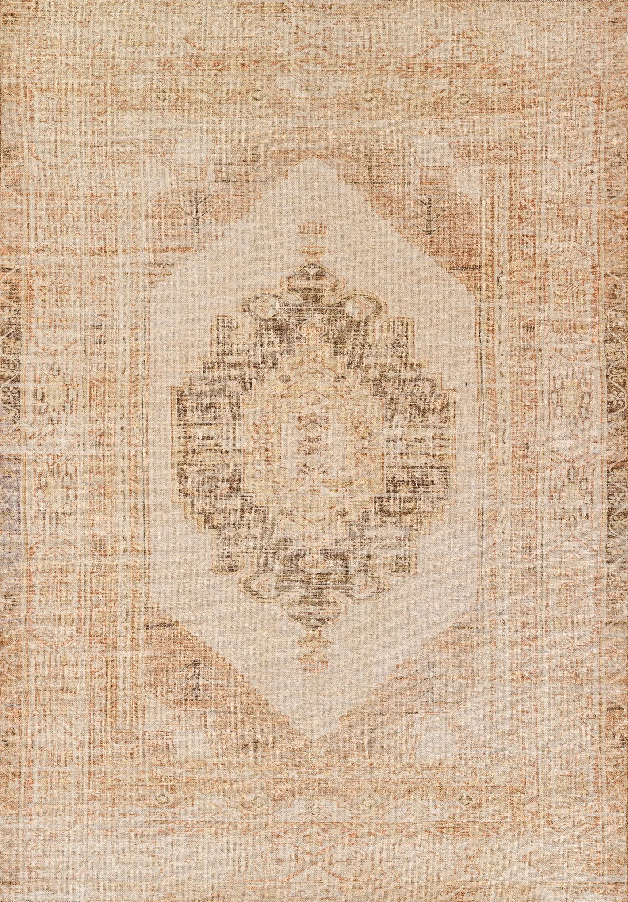 Chandler CHN-9 Beige Area Rug by Momeni