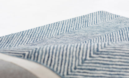Momeni Charles CHR-1 Denim Hand Tufted Area Rug