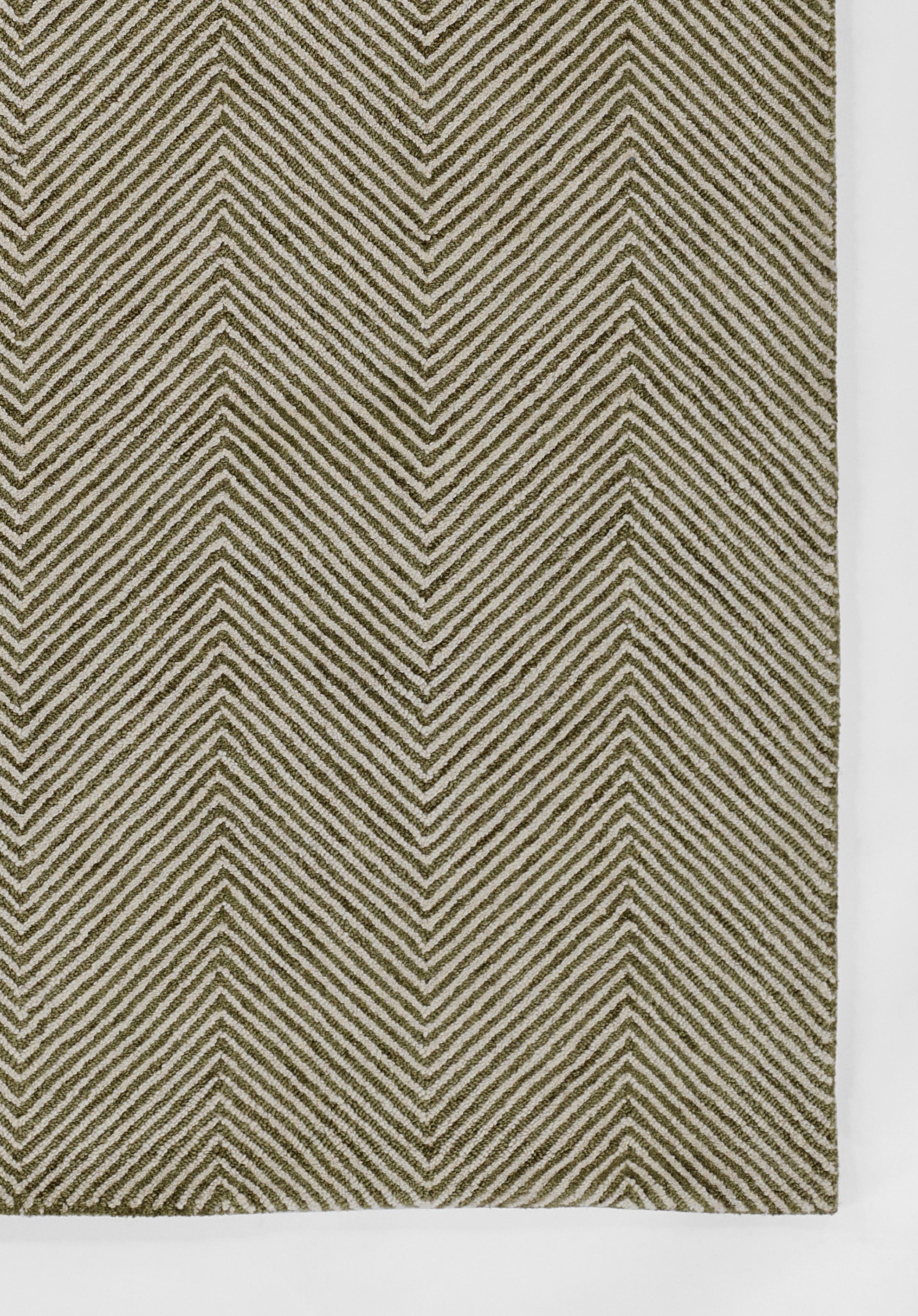 Momeni Charles CHR-1 Green Hand Tufted Area Rug