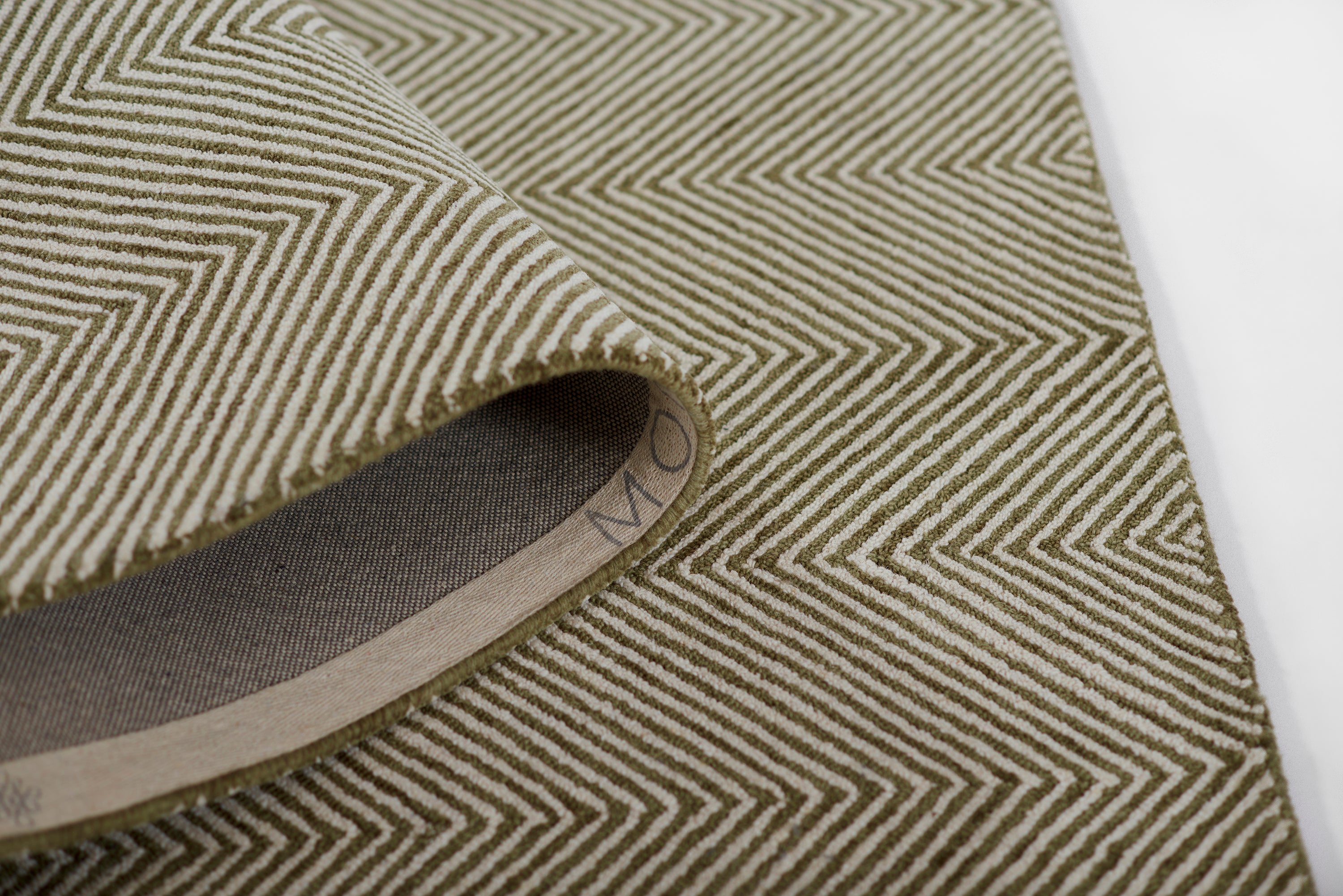 Momeni Charles CHR-1 Green Hand Tufted Area Rug
