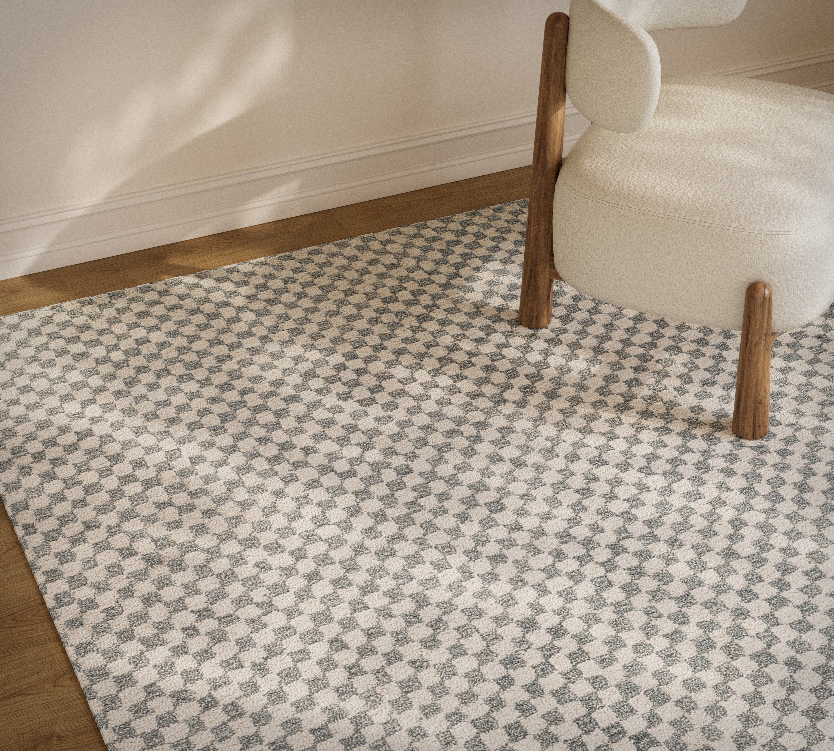 Momeni Charles CHR-2 Blue Hand Tufted Area Rug