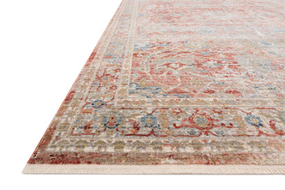 Loloi Claire CLE-01 Red / Ivory Area Rug