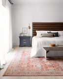 Loloi Claire CLE-01 Red / Ivory Area Rug