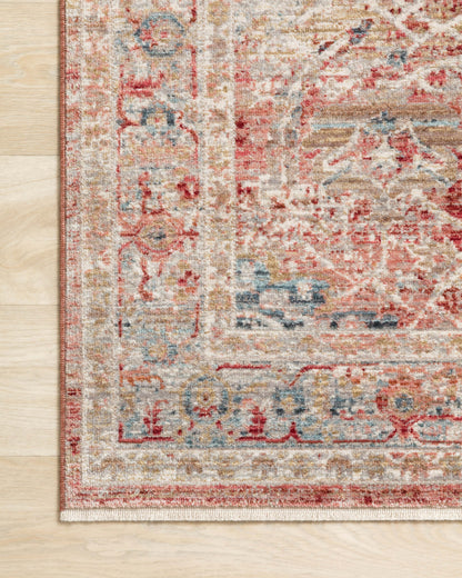 Loloi Claire CLE-01 Red / Ivory Area Rug