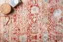 Loloi Claire CLE-01 Red / Ivory Area Rug