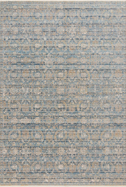 Loloi Claire CLE-03 Ocean / Gold Area Rug