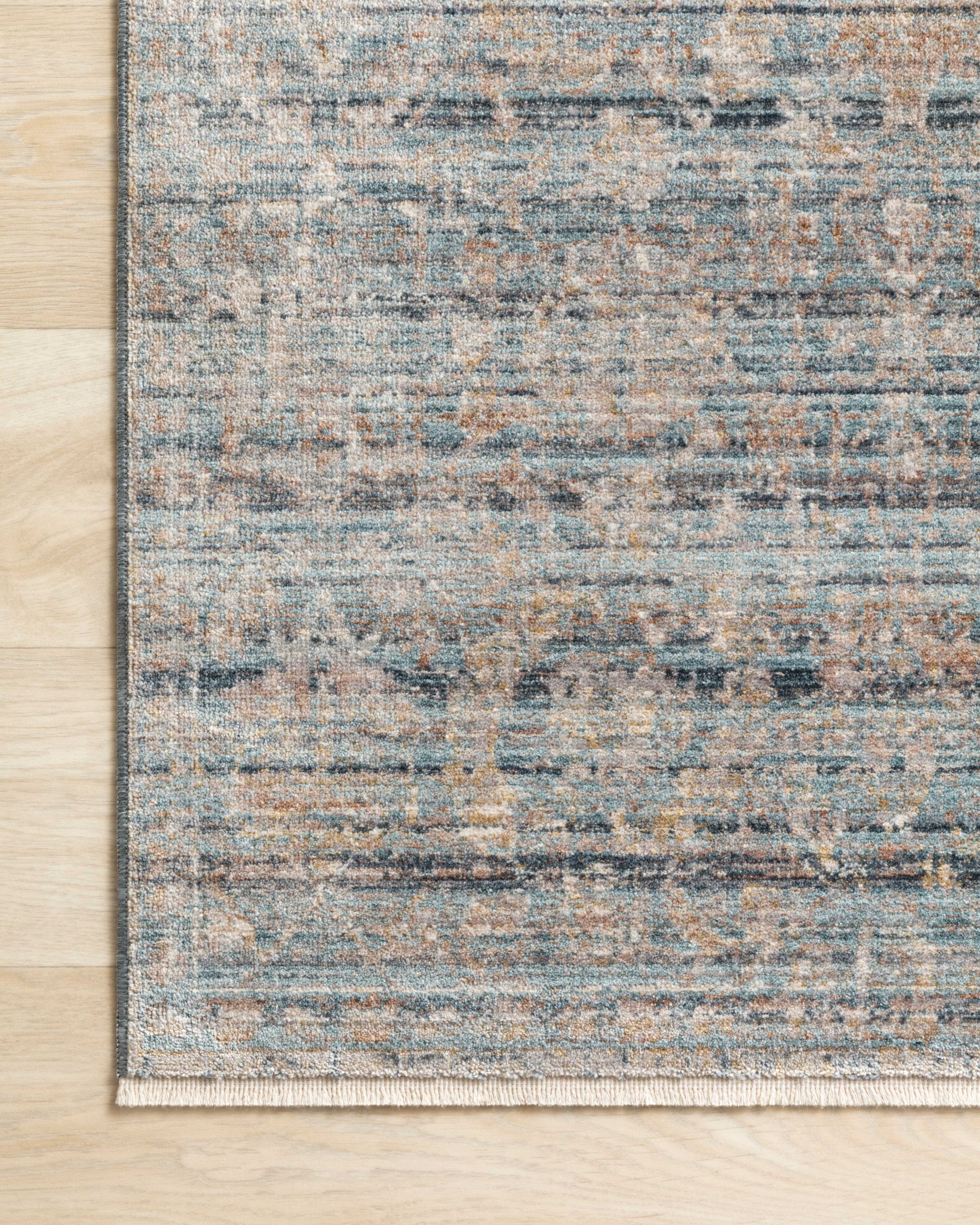 Loloi Claire CLE-03 Ocean / Gold Area Rug