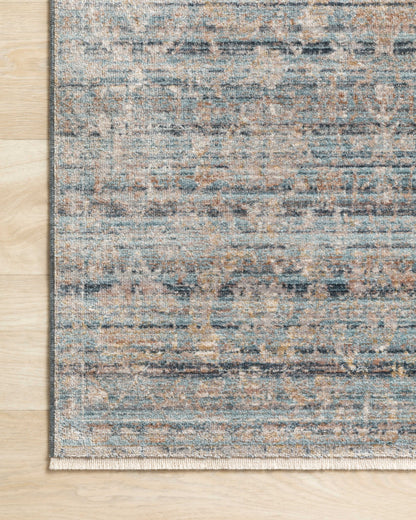 Loloi Claire CLE-03 Ocean / Gold Area Rug