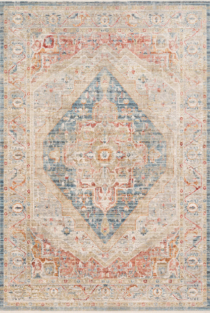 Loloi Claire CLE-04 Blue / Multi Area Rug