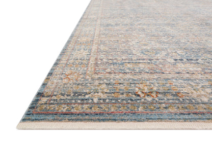 Loloi Claire CLE-06 Blue / Sunset Area Rug