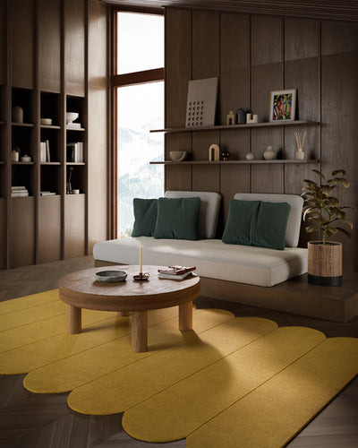 Momeni Claud CUD-2 Turmeric Hand Tufted Area Rug