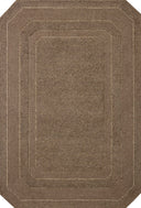 The Clayton CLN-01 Bark Area Rug transforms any space with grounded bark tones and traditional design in a hand-tufted wool area rug