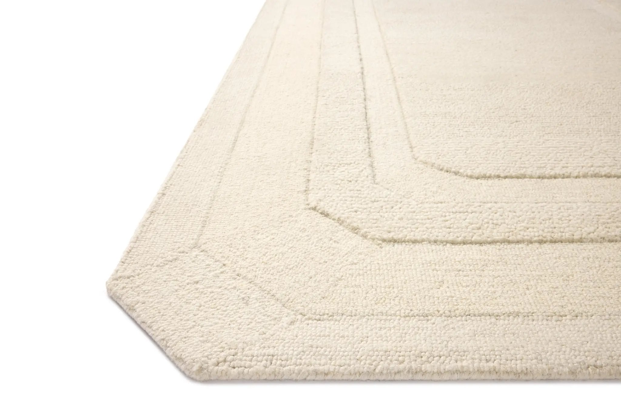 Clayton CLN-01 Ivory Area Rug by Loloi